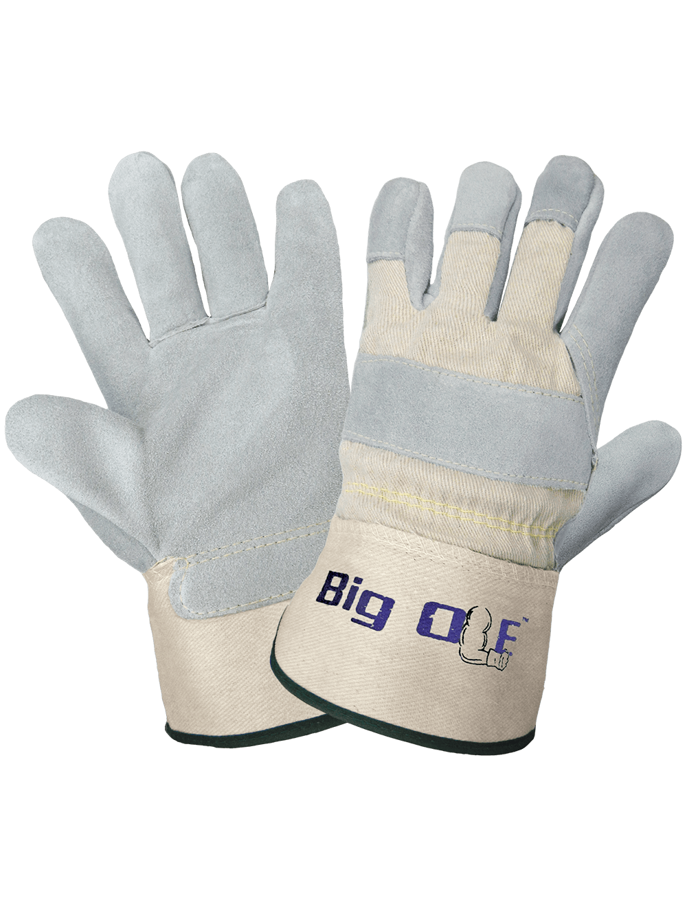 Big Ole® Premium Side Select Split Cow Leather Palm Gloves - 2100