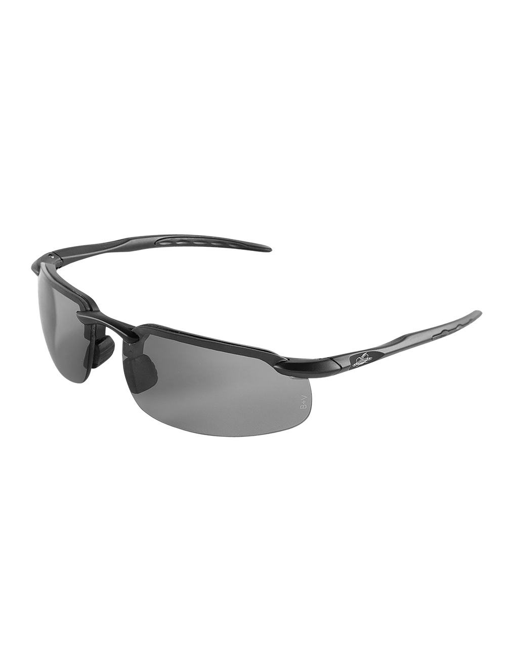 Swordfish® Variable Tint Anti-Fog Polarized Lens, Matte Black Frame Safety Glasses - BH1061213AF