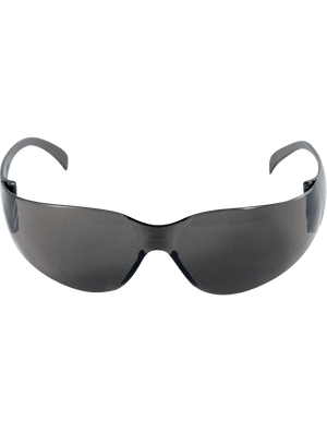 Torrent™ Smoke 2.5 Diopter Bifocal Reader Style Lens, Frosted Black Frame Safety Glasses - BH113325