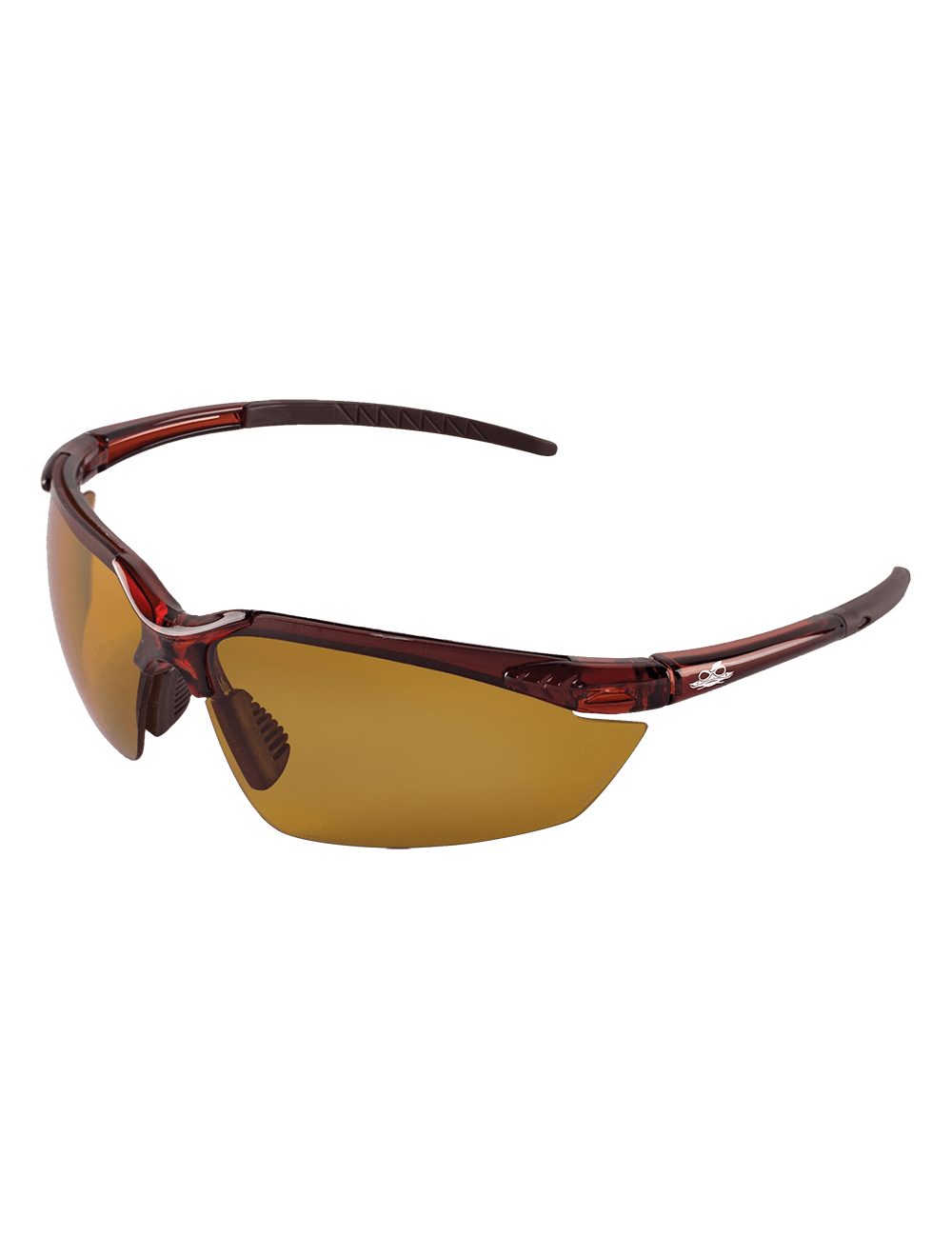 Mojarra® Brown Polarized Lens, Crystal Brown Frame Safety Glasses - LIMITED STOCK - BH11711