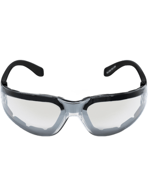 Torrent™ Foam-Lined Indoor/Outdoor Anti-Fog Lens, Frosted Black Frame Safety Glasses - BH13156AF