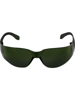Torrent™ Welding Green IR Shade 5.0 Lens, Matte Black Frame Safety Glasses - BH1417