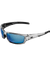 Maki® Blue Mirror Polarized Lens, Silver Inlay Frame Safety Glasses - BH14209