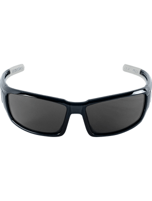 Maki® Smoke Anti-Fog Lens, Crystal Black Frame Safety Glasses - BH1433AF