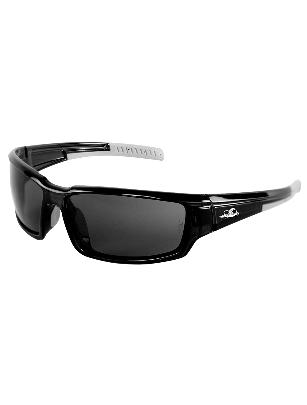 Maki® Smoke Performance Fog Technology Lens, Crystal Black Frame Safety Glasses - BH1433PFT