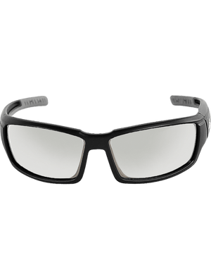 Maki® Indoor/Outdoor Anti-Fog Lens, Matte Black Frame Safety Glasses - BH1466AF