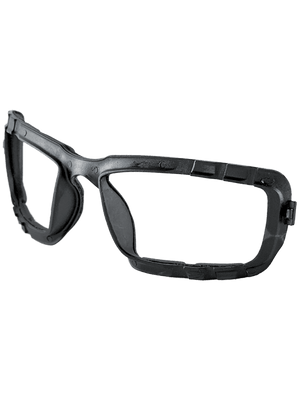 Maki® Blue Mirror Anti-Fog Lens, Crystal Clear Frame Safety Glasses - BH1419AF