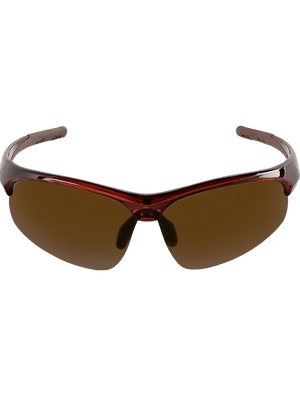 Wahoo® Brown Lens, Crystal Brown Frame Safety Glasses - LIMITED STOCK - BH1678