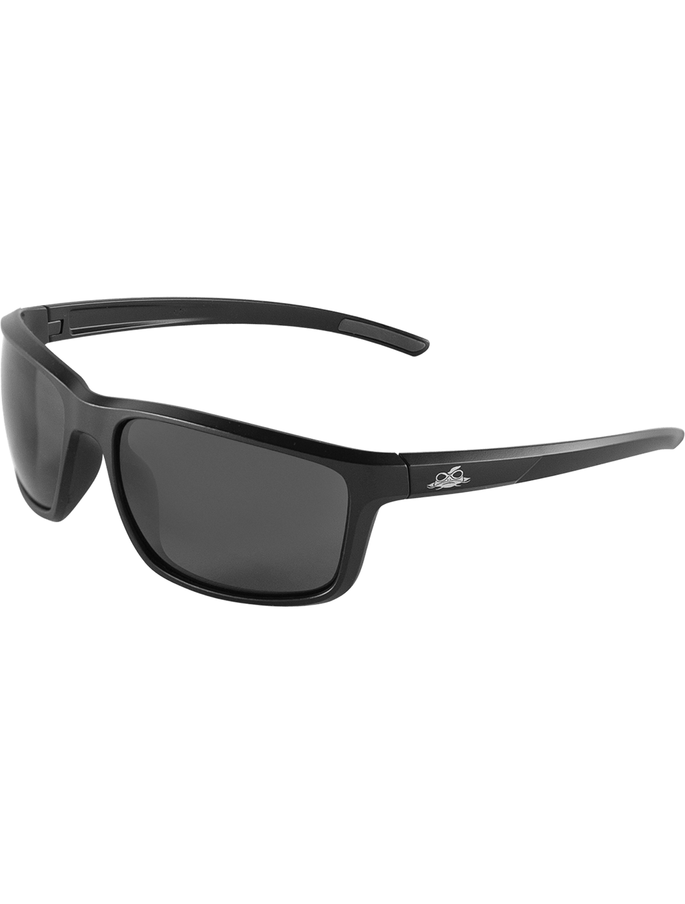 Pompano™ Smoke Anti-Fog Lens, Matte Black Frame Safety Glasses - BH2763AF