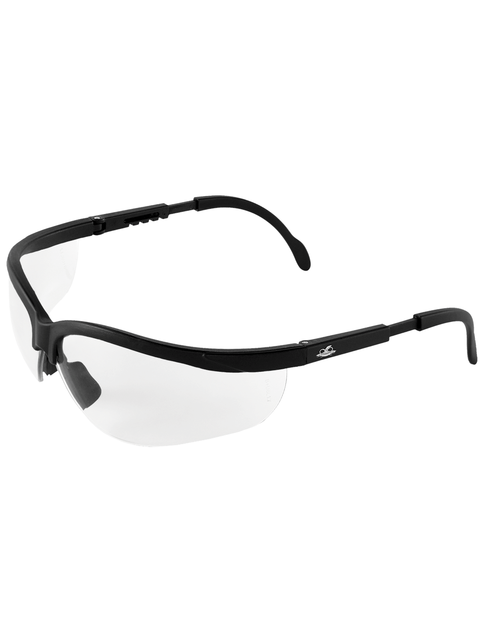 Picuda® Clear Anti-Fog Lens, Matte Black Frame Safety Glasses - BH461AF