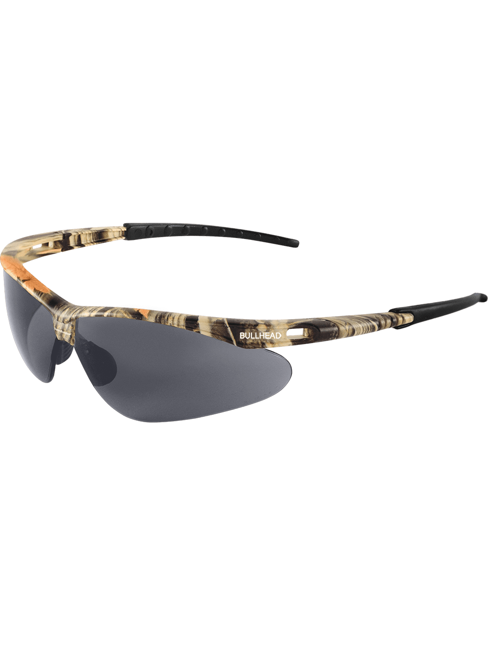 Stinger® Smoke Anti-Fog Lens, Woodland Camouflage Frame Safety Glasses - BH6103AF
