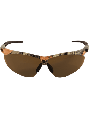 Stinger® Brown Anti-Fog Lens, Woodland Camouflage Frame Safety Glasses - BH6108AF