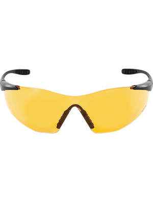 Snipefish® Orange Anti-Fog Lens, Matte Black Frame Safety Glasses - BH7615AF
