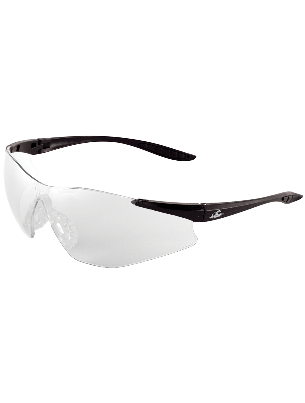 Snipefish® Clear Anti-Fog Lens, Matte Black Frame Safety Glasses - BH761AF