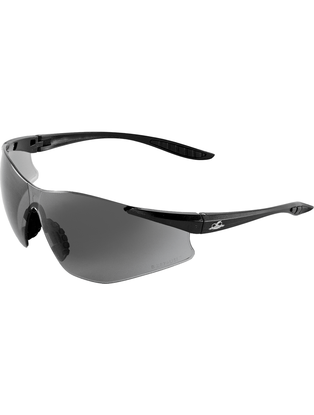 Snipefish® Smoke Anti-Fog Lens, Matte Black Frame Safety Glasses - BH763AF