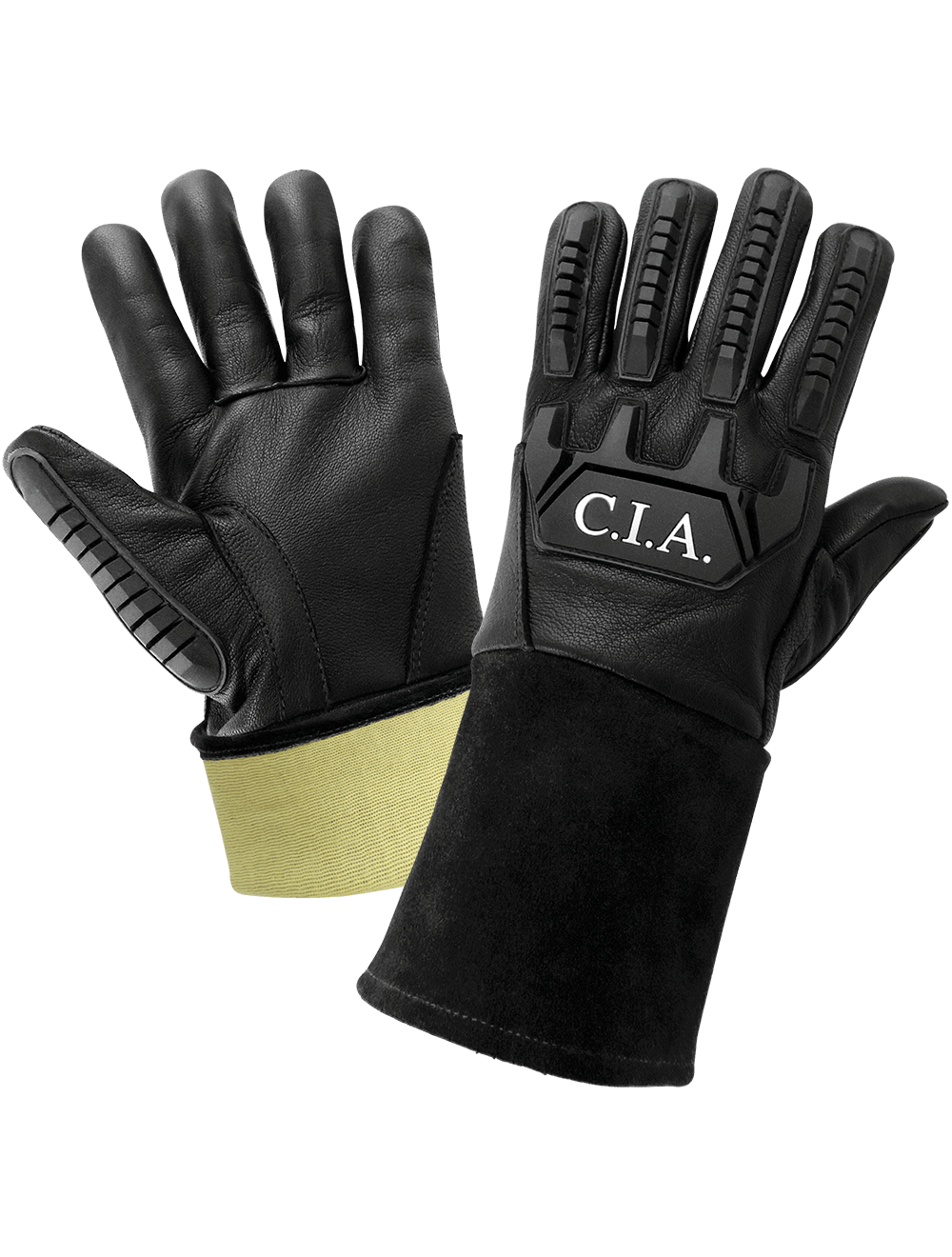 Cut, Abrasion, Puncture, Impact, and Flame Resistant Grain Goatskin Mig/Tig Welding Gloves - CIA200MTG