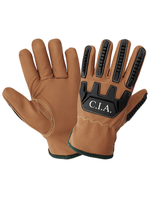 Impact, Oil, Water, Cut, and Flame Resistant Goatskin Gloves - CIA3800