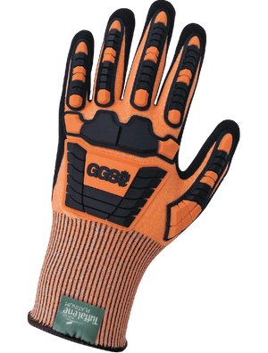 Vise Gripster® C.I.A. High-Visibility Cut and Impact Resistant Gloves Made with Tuffalene® Platinum - CIA388XFT