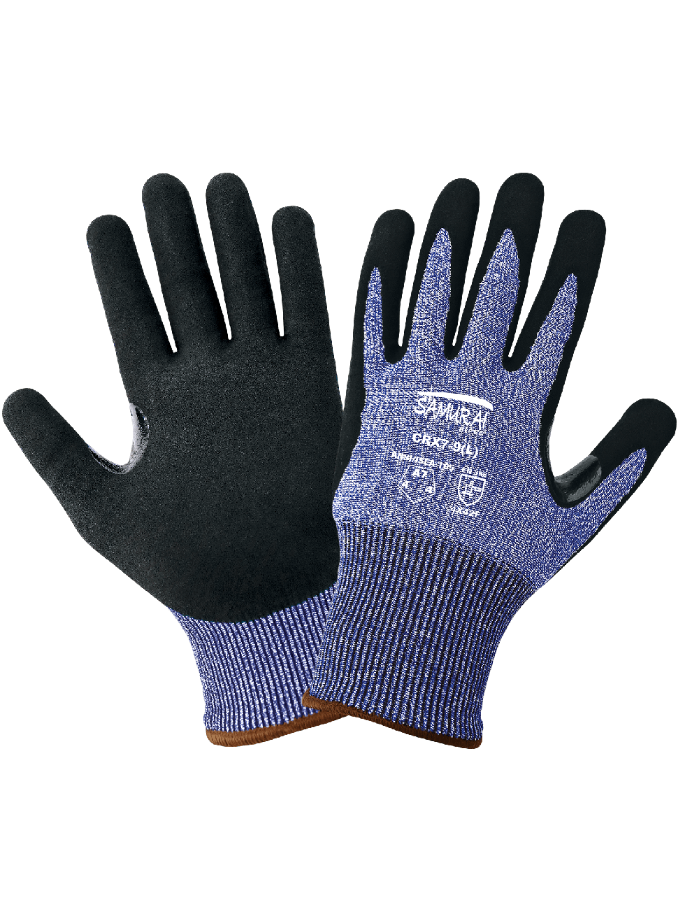 Samurai Glove® Cut, Abrasion, and Puncture Resistant Xtreme Foam Technology Coated Gloves Made with Tuffalene® - LIMITED STOCK - CRX7
