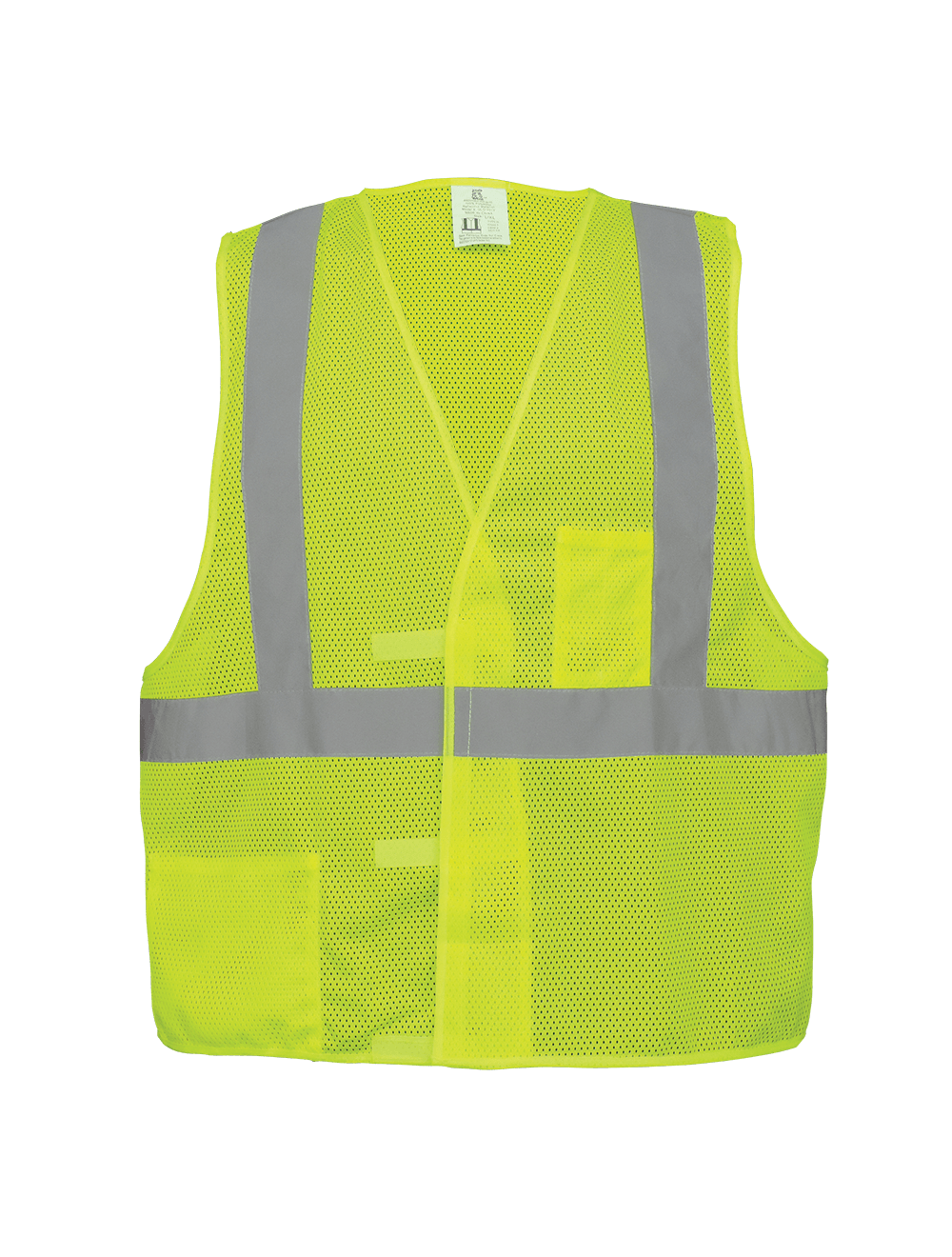 FrogWear® HV Lightweight Mesh Polyester Safety Vest - GLO-001V