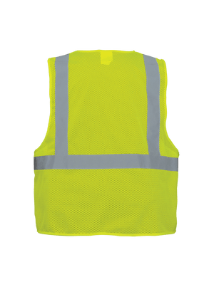 FrogWear® HV Lightweight Mesh Polyester Safety Vest - GLO-001V