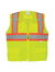 FrogWear® HV Solid and Mesh Polyester High-Visibility Surveyors Safety Vest - GLO-0037