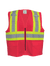 FrogWear® HV Lightweight High-Visibility Red Mesh Surveyor Vest - GLO-0055