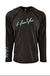 Performance Raglan Hoody - Black