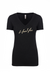 Womens Premium Brand Tee - Vintage Black