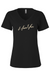 Womens Premium Brand Tee - Black