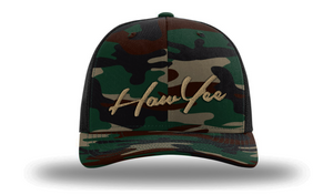HawYee Trucker Hat Camo