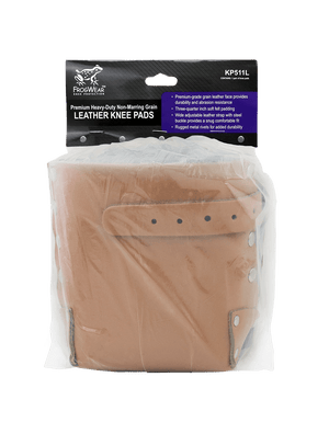 FrogWear™ Knee Protection Premium Heavy-Duty Non-Marring Leather Knee Pad - KP511L